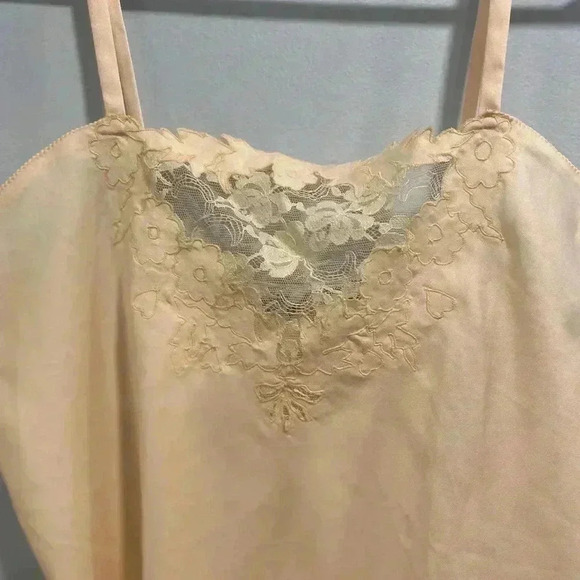 VTG Eve Stillman New York Neiman Marcus Negligee Teddy Large Embroidered RARE - Picture 5 of 12